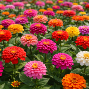 Zinnias