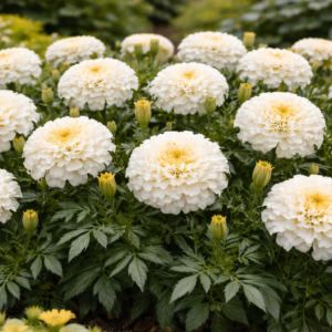 Souci Blanc - White Marigold